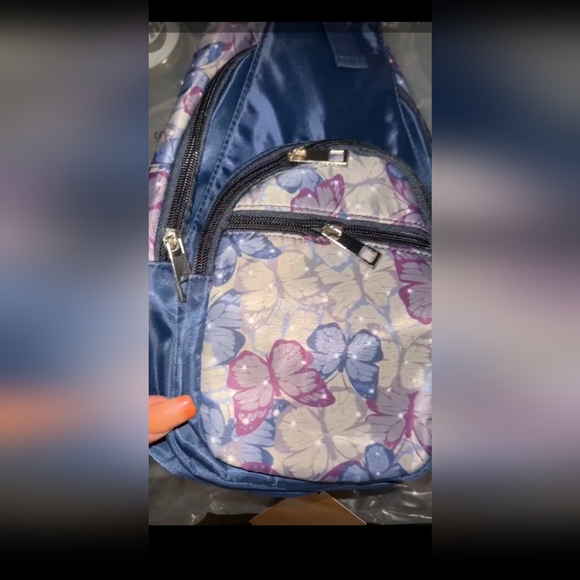 Gold Coast Butterfly Dreams Sling Backpack - Picture 2 of 5